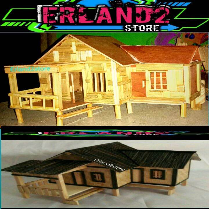 miniatur rumah adat jawa barat | Lazada Indonesia