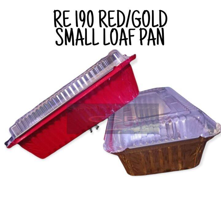 [10 PCS] COLORED ALUMINUM LOAF PAN WITH LID 550 ML Lazada PH