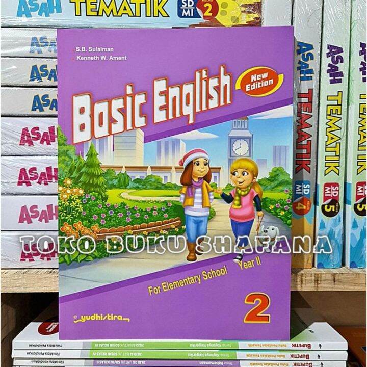 Buku Basic English Kelas 2 SD/MI Yudhistira New Edition - Buku Bahasa ...