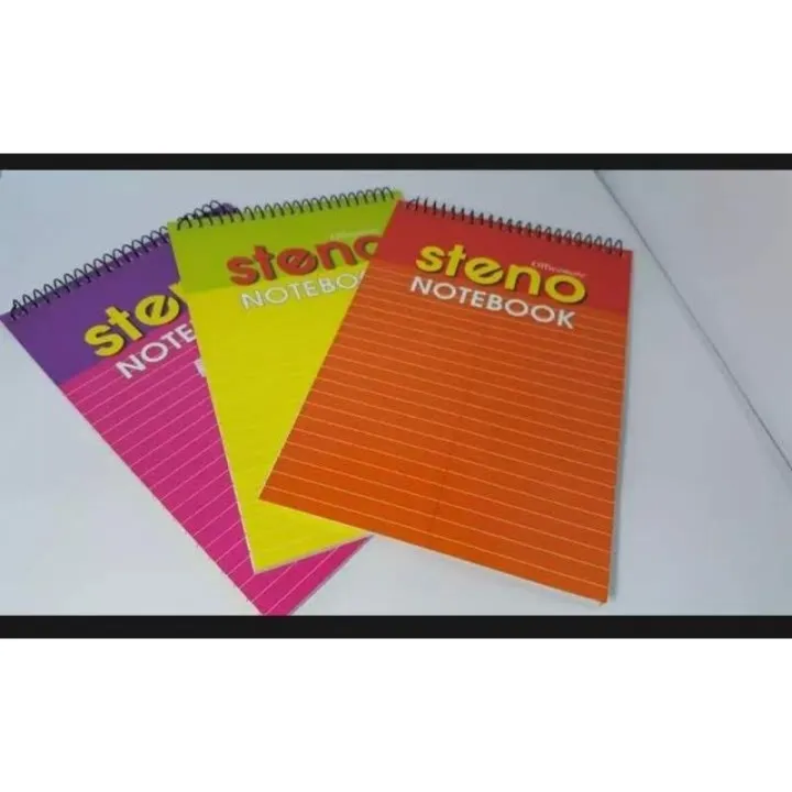 Wholesale STENO Notebook, 60lvs., sold by REAM or 10 pcs. Lazada PH