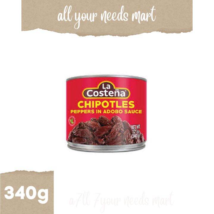 La Costena ♡ Chipotles Peppers in Adobo Sauce 340g Lazada PH