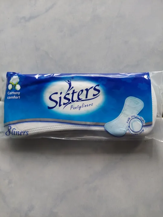 sisters panty liner 8's Lazada PH