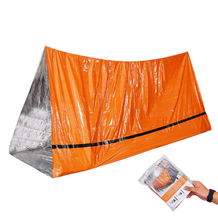 Outdoor PE Emergency Tent Portable Thermal Emergency Blanket Thermal