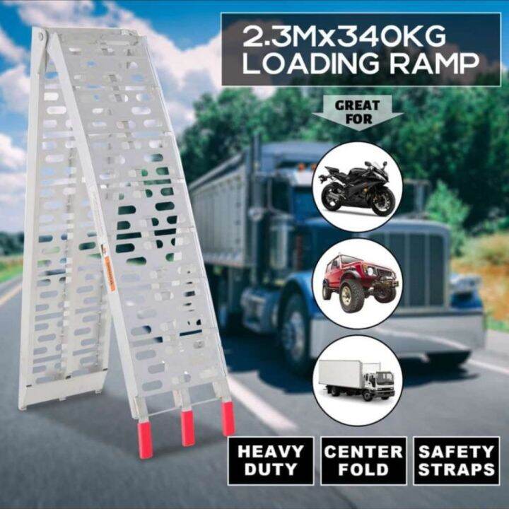 loading ramp/tangga untuk menaikkan kendaraan motor/sepeda/atv berat ...