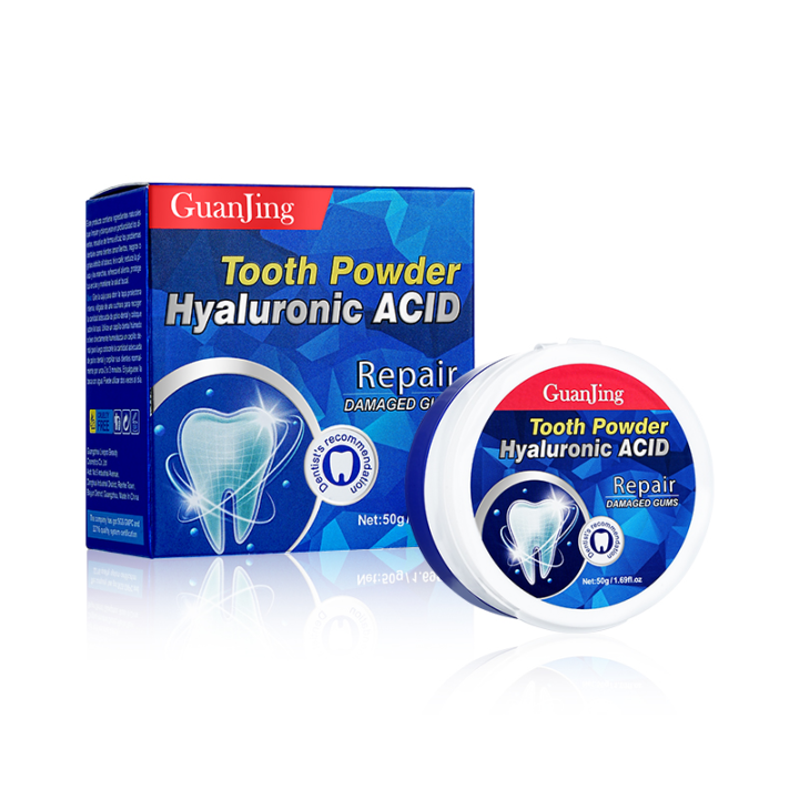 Tooth pwoder hyaluronic acid dental powder repair Teeth Whitening 50g