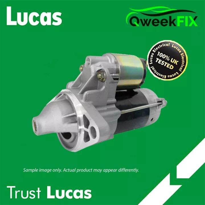 Lucas Starter Assembly for Nissan Almera 1.2 10 Teeth 12V w/ Cover Type