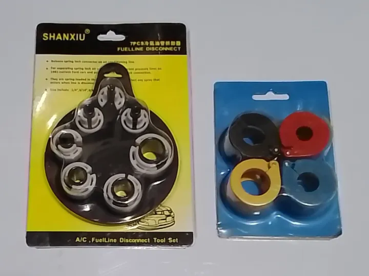 Ford & Mazda Fuel Line Disconnect Tools Set Repair Kit Pipe