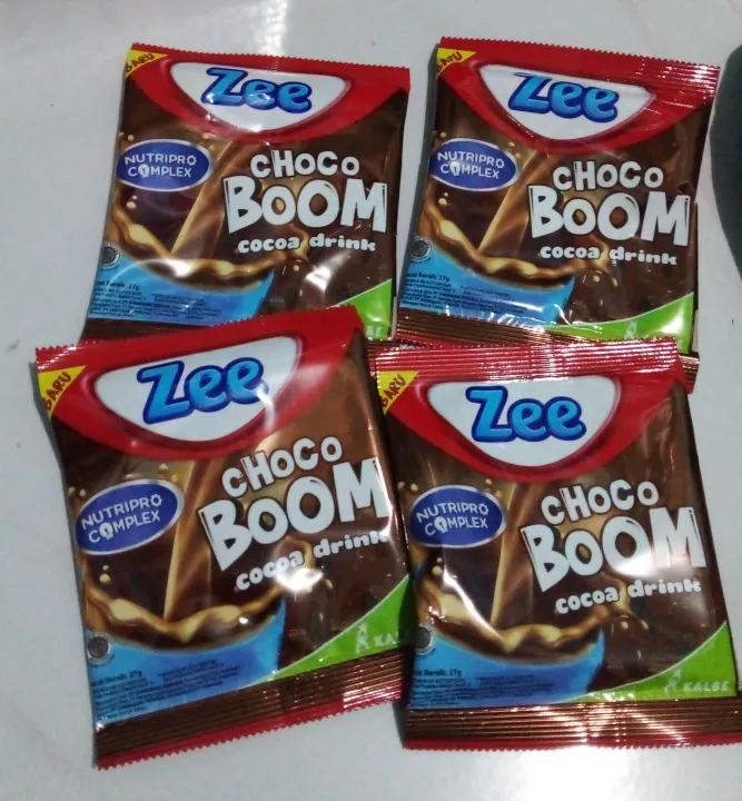 ZEE CHOCO BOOM NUTRIPRO COMPLEX COCOA DRINK ZEE KIDS KALBE Lazada