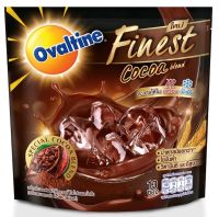 เครื่องดื่มมอลต์ผสมโกโก้ ละลายได้ในน้ำร้อน/เย็น เข้มข้น หวานน้อย Ovaltine Finest Cocoa Blend Melt In Hot/Cold Water 377g