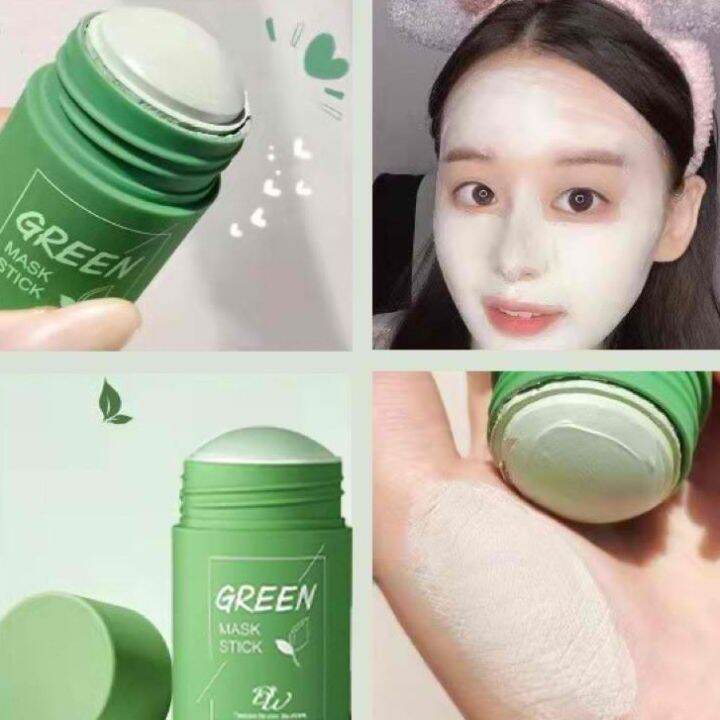 Green Tea Mask stick Remove Blackheads Delicate Pore Mask Balance Oil