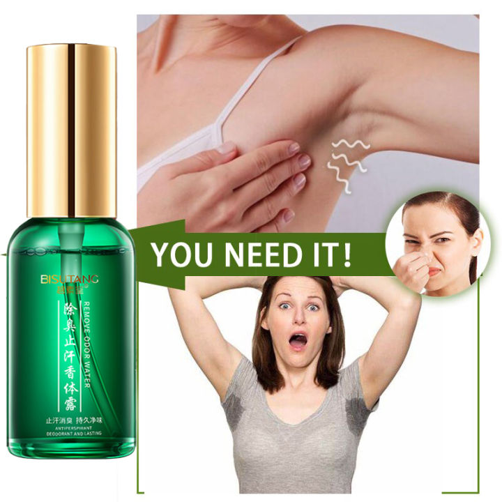 Body Odor Antiperspirant 30ml Ladies Fragrance Unisex Armpit Sweat Cleaning Lotion Deodorant