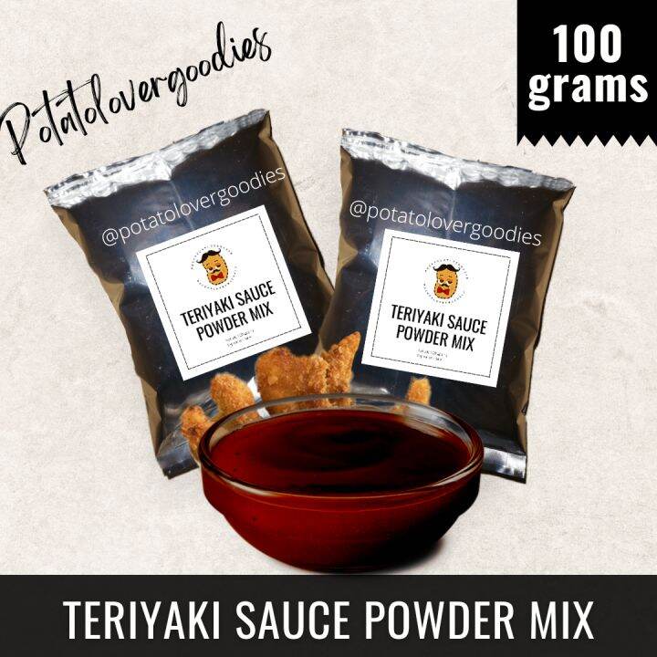 Teriyaki Sauce Powder Mix 100 grams Lazada PH