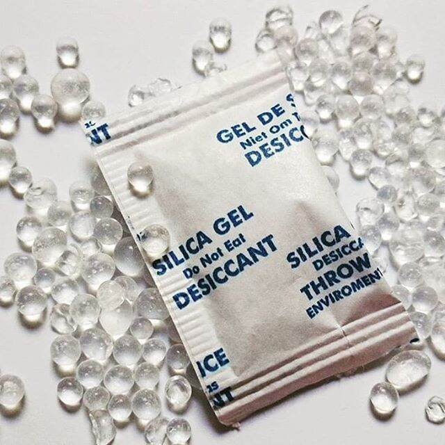 SILICA GEL natural / alami,bungkus kertas & SILICA GEL OXY utk makanan
