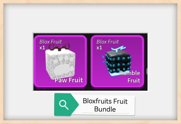 Rumble Fruit Blox Fruits