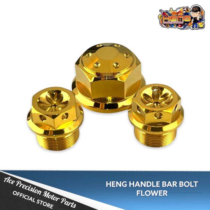 HENG Center & Inner Tube Nut Set RS150/Sonic Gold Lazada PH