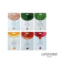 LIFEFORD PARIS MASK SHEET 14g.ไลฟ์ฟอร์ด ปารีส มาส์ก ชีท มาส์กหน้า เพิ่มความชุ่มชื้น กระจ่างใส ลดรอยด่างดำ ฟื้นฟูผิวให้สุขภาพดี ขนาด 14 กรัม