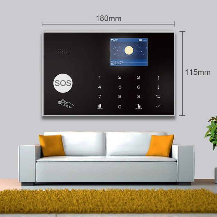 ชุดกันขโมยบ้านไซเรนพลังงานแสงอาทิตย์-แจ้งเตือนผ่านแอป-gsm-alarm-system-wireless-siren-solar-power