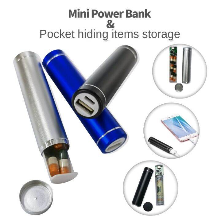 Fake Power Bank Cell Phone Emergency Charger For Pocket Secret Stash