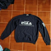 ?? Vintage Racing PIAA Formula 1 White Sweater  90s Motor Sports PIAA Jumper World Championship Racing Car Crewneck F1 ?? Made in JAPAN ?? อก46 สภาพสวยสีดำเข้ม