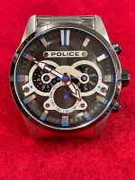 POLICE TIMEPIECES 5 ATM Quartz ตัวเรือนสแตนเลส นาฬิกาผู้ชาย มือสองของแท้