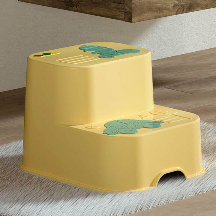 Dolphin Star Children's Ottoman Baby Stool Footstool Hand Washing Step