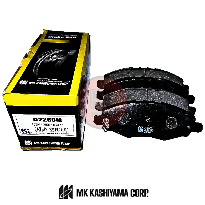 BRAKE PAD / DISC PAD / KAMPAS REM DEPAN TOYOTA INNOVA - MK KASHIYAMA ...