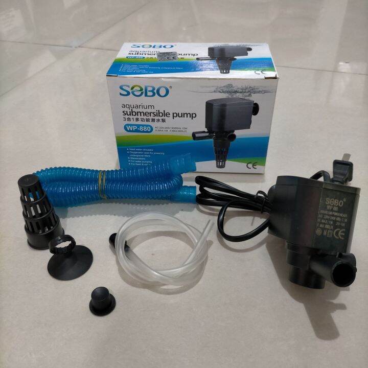 Sobo Wp-880 7.5watts Submersible Pump | Lazada PH