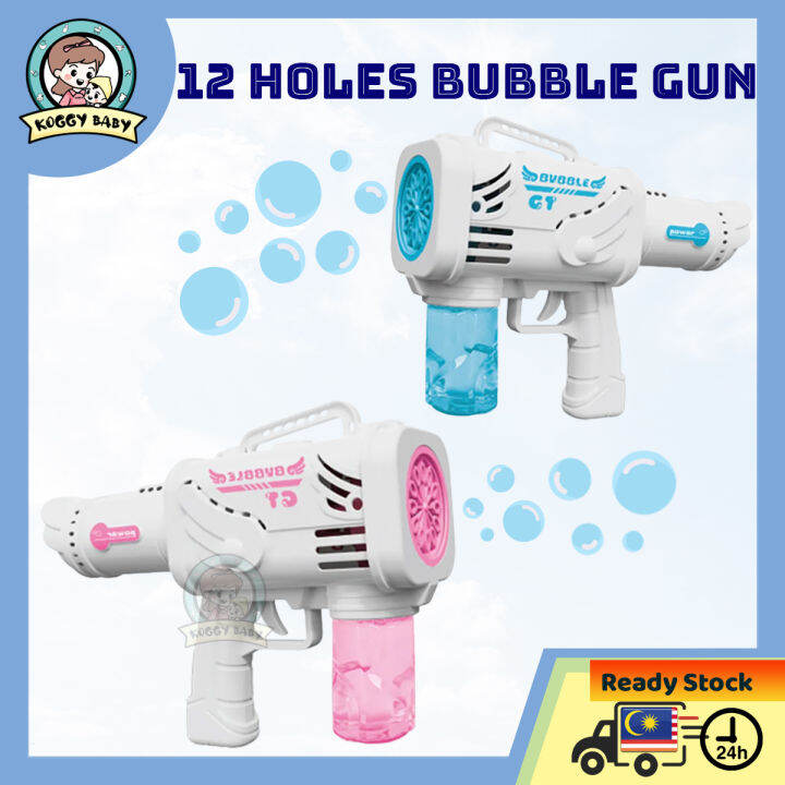 KOGGY Electric Bubble Gun Machine Gatling Bubble Gun Children Automatic ...