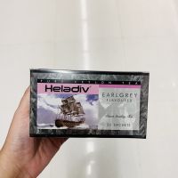 Heladiv Earl grey flavoured ผลิตจากชาซีลอน 100% จากประเทศศรีลังกา ที่ขึ้นชื่นด้านชาซีลอน ชาผงชนิดซอง บรรจุ 25 ซอง 50กรัม (ซองละ 2g)