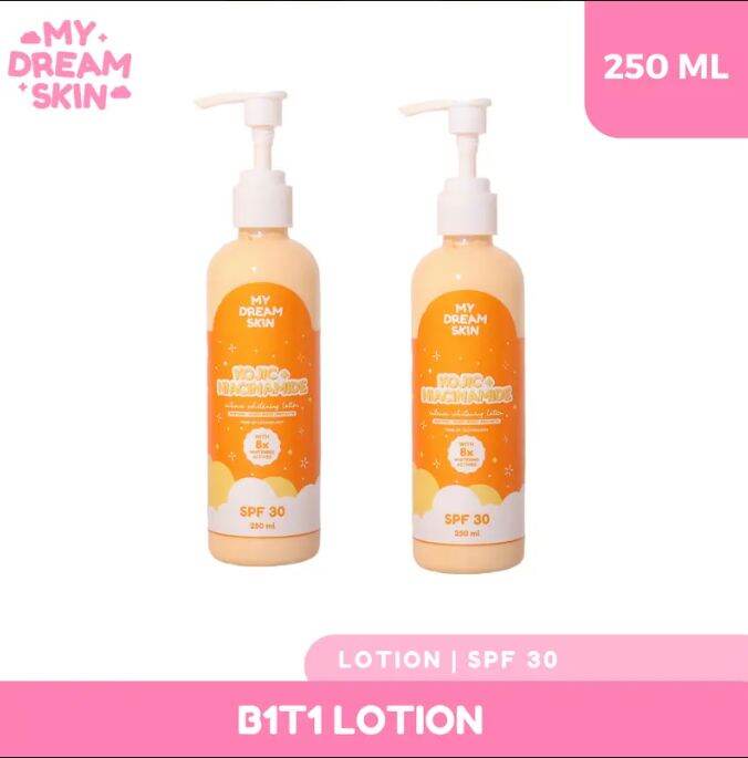 MDS KOJIC+NIACINAMIDE LOTION BUY 1 TAKE 1 (250ML EACH ,) Lazada PH