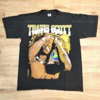 TRAVIS SCOTT TOUR RAPPER HIPHOP เสื้อวง เสื้อทัวร์ เสื้อฮิปฮอป ผ้าฟอก