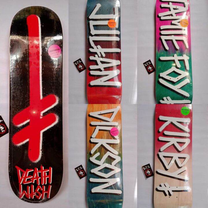 SKATEBOARD DECK DEATHWISH with Mob griptape Lazada PH
