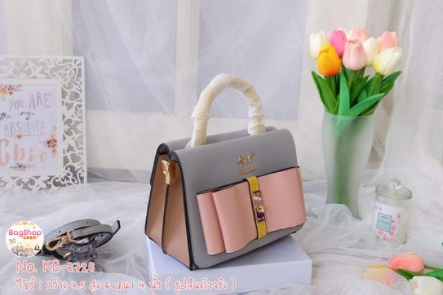 กระเป๋า-mini-lady-ribbon-แบรนด์แท้-โทนสีพลาสเทล-หวานสดใส-น่ารักมากค่ะ