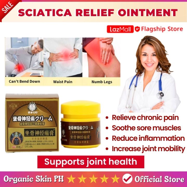 Sciatica Nerve Pain Cream for lumbar back relief treatment that ...