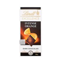 Lindt Excellence Intense Orange Dark Chocolate 100g ลินด์ เอ็กเซอร์เล็นซ์ ดาร์คช๊อคโกแลต รสส้ม ปริมาณ 100 กรัม