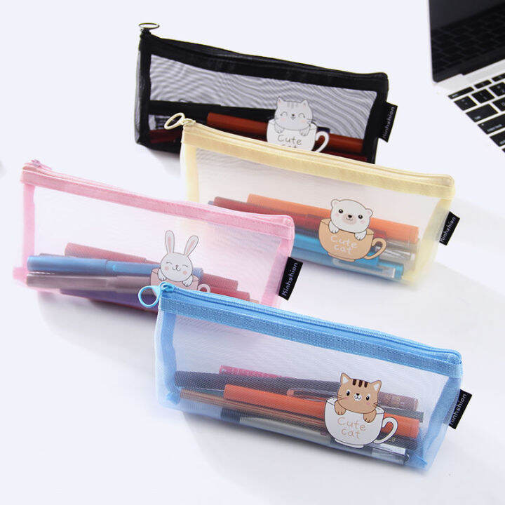 ThreeDimensional Pencil Case Japanese and Korean Ins Minimalist