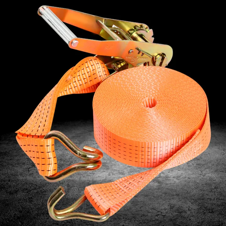 🔥【24 hours shipping】10M Cargo Strap 4cm 5T Heavy Duty Adjustable