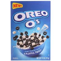 โอรีโอ ซีเรียลอบกรอบรสช็อกโกแลตและวนิลา Oreo Os Cereal 311g