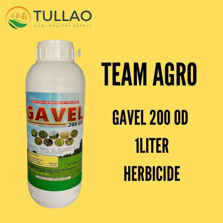 Team Agro GAVEL 200 OD 1L Herbicide Lazada PH