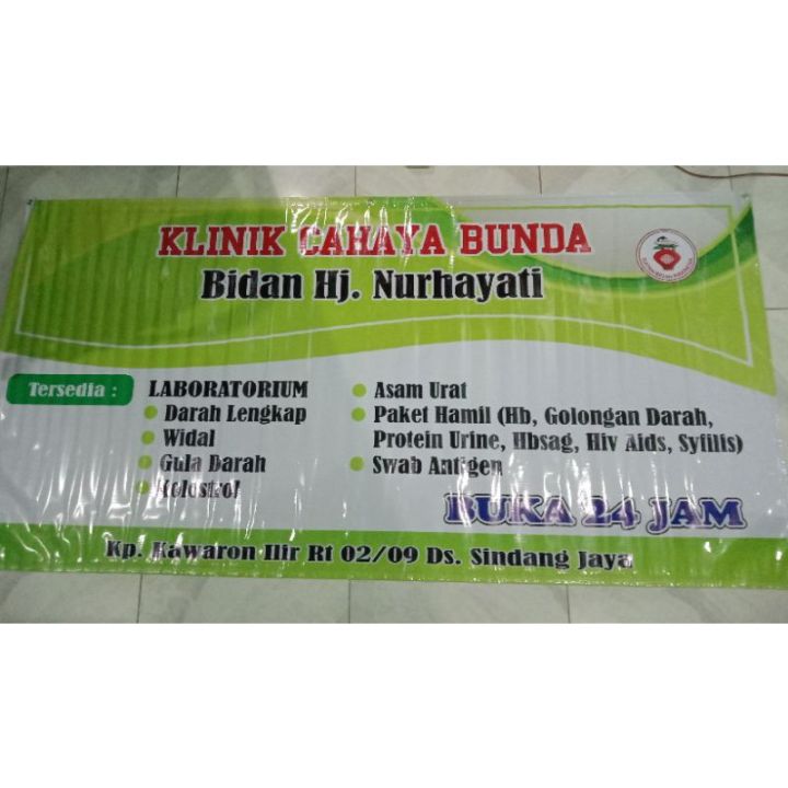 Spandukklinik Bidan Murah Free Desain Lazada Indonesia 5380