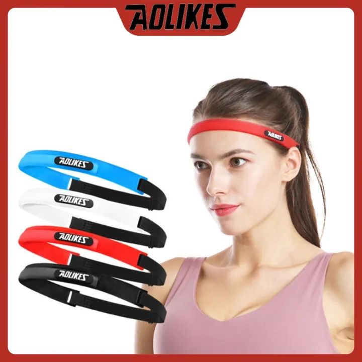 AOLIKES 1 Pcs Elastic Yoga Running Fitness Sweatband For Men Women