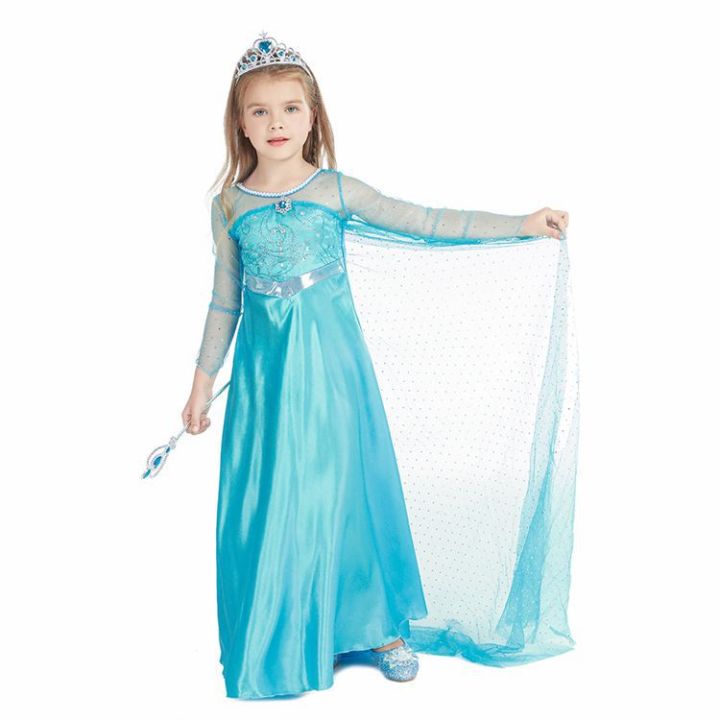 {Sweet Baby} Girls Princess Queen Elsa Anna Cosplay Costume Kids Fancy ...