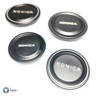 ฝาปิดหน้าเลนส์ ยี่ห้อ Konica 57mm ID Metal Slip On Front Lens Cap for 55mm vintage Rare
-ขนาด 55mm