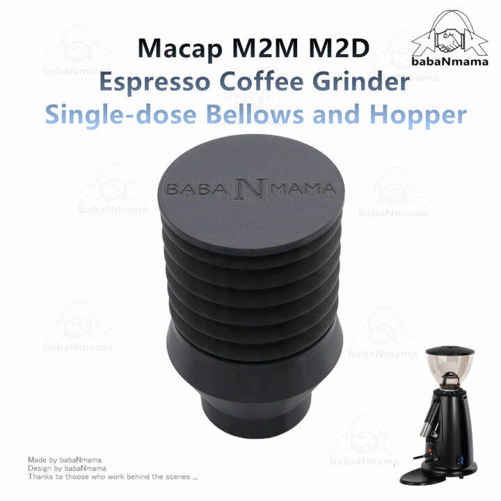 Macap M2 Brass Doserless Stepped Espresso Coffee Grinder – My