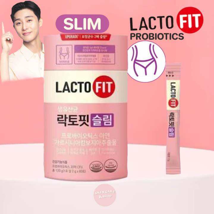 แลคโตฟิตสลิมสูตรอัพเกรด Lactofit slim (1กป.60ซอง) | Lazada.co.th