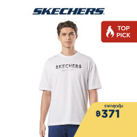 Skechers สเก็ตเชอร์ส เสื้อยืดแขนสั้นผู้ชาย Men Short Sleeve Tee - SL22Q4M301-0019