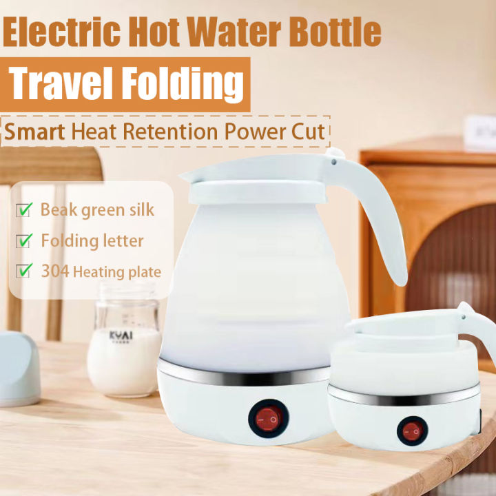 Bo-Camp Tea Kettle Silicone Stainless Steel Foldable