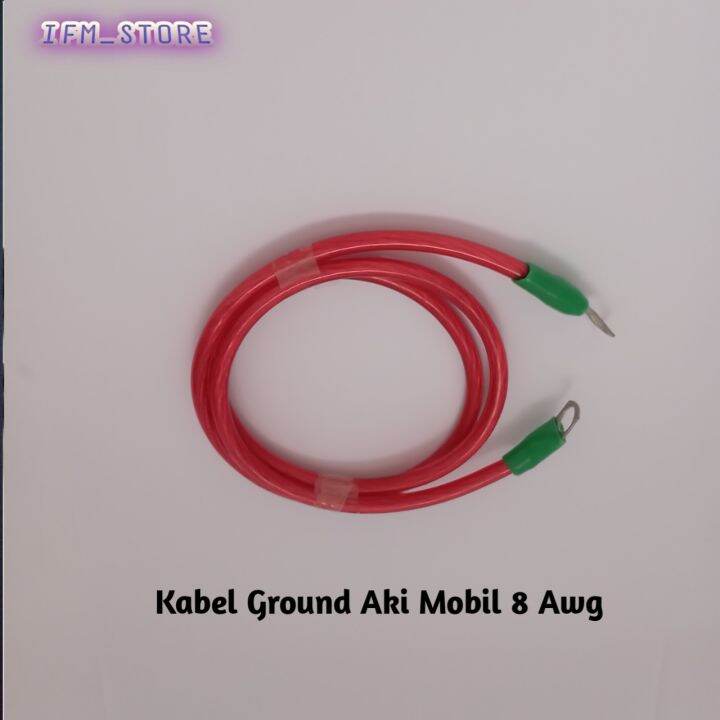 Kabel Ground Aki Mobil Plus Sekun // Kabel Awg 8 Grounding Aki Mobil