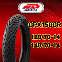 (ยางปี23)ยาง GPX150GR ยางND rubber ลายcity ขนาดเท่าเดิม