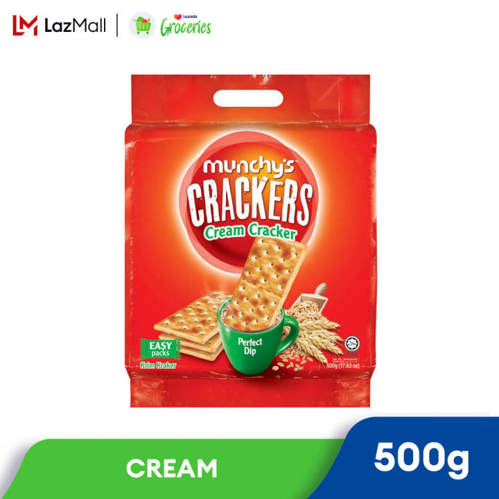 MUNCHY'S CREAM CRACKERS 500gm | Lazada